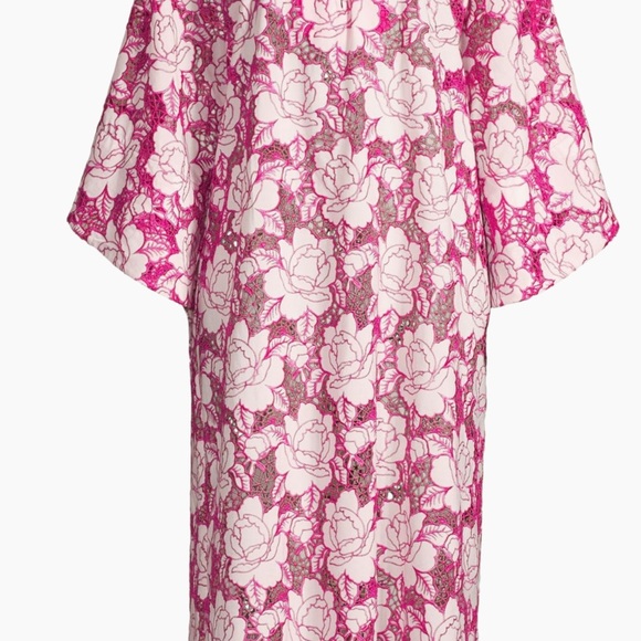 La Vie Style house floral lace caftan dress - Picture 4 of 6